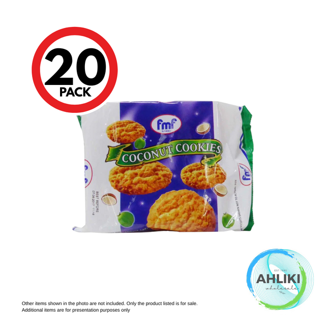 FMF Coconut Cookies 20PACK x 200g "PICKUP FROM AH LIKI WHOLESALE"
