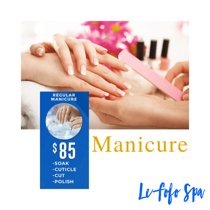 Regular Manicure "PICKUP FROM LE FOFO SPA at FUGALEI"
