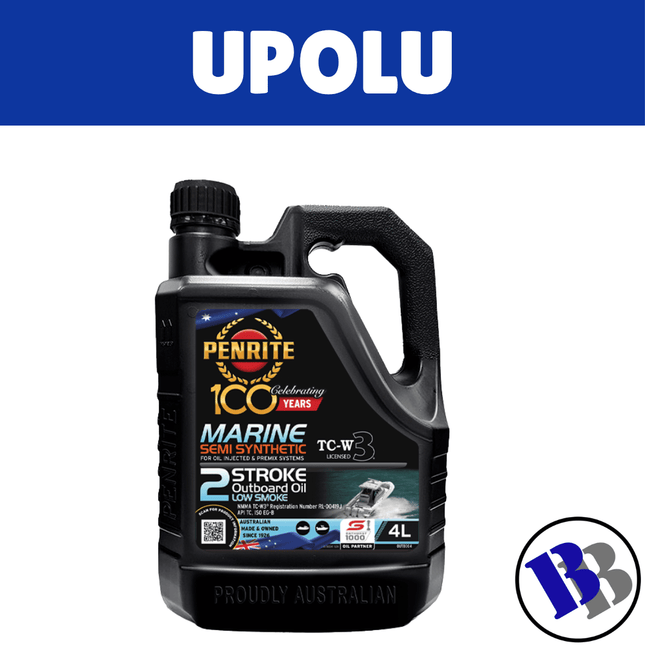 Engine Oil 2 Stroke Outboard TCW3 Semi SYN 4L - "PICKUP FROM BLUEBIRD LUMBER & HARDWARE"
