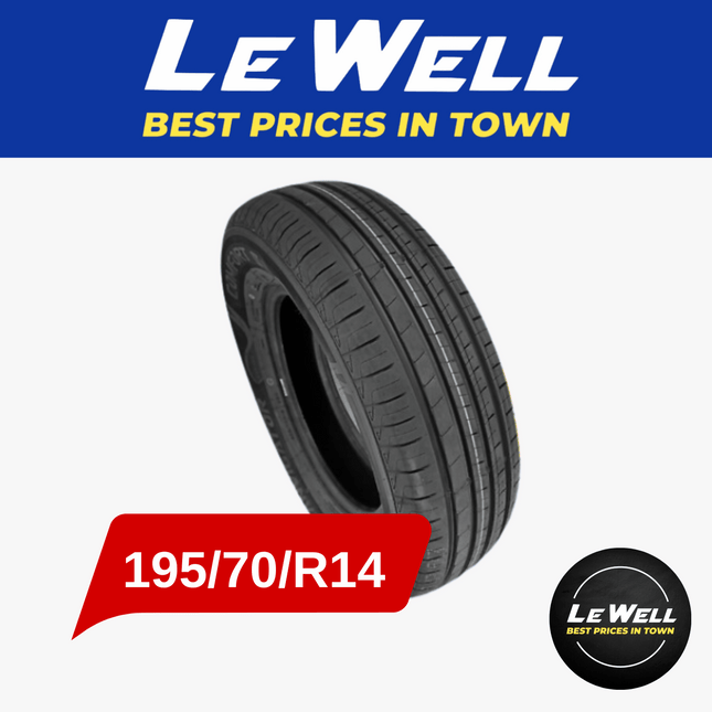 Car Tyre 195/70/R14 (PICK UP FROM LE WELL COMPANY SAVALALO ONLY)