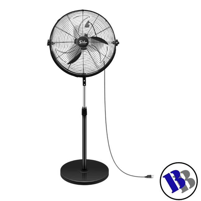 Commercial Stand Fan Black 18 - Substitute if sold out "PICKUP FROM BLUEBIRD LUMBER & HARDWARE"