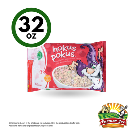Food Club Hokus Pokus Cereal 32oz ''PICKUP FROM FARMER JOE SUPERMARKET VAITELE ONLY"