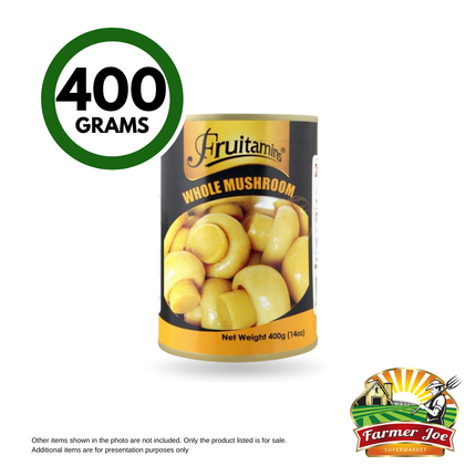 Gusto Whole Mushroom 400g "PICKUP FROM FARMER JOE SUPERMARKET VAITELE ONLY"