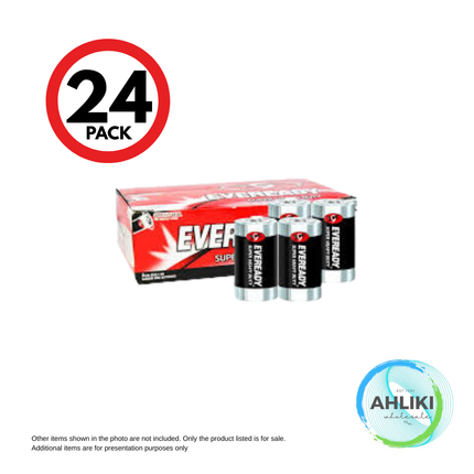 Eveready Batteries 1x24s Size D 1250SW2 "PICKUP FROM AH LIKI WHOLESALE"
