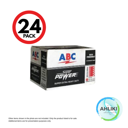 ABC AA Battery 24 x 2Dz [EACH] - 730161 [NOT AVAIL AT SALELOLOGA] "PICKUP FROM AH LIKI WHOLESALE"