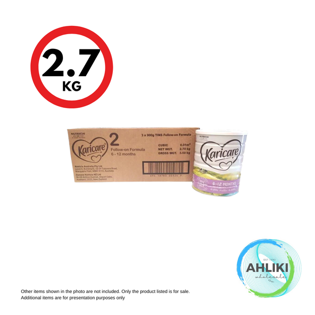 Karicare Stage 2 Follow On Formula 6-12 Months (240525) "PICKUP FROM AH LIKI WHOLESALE"