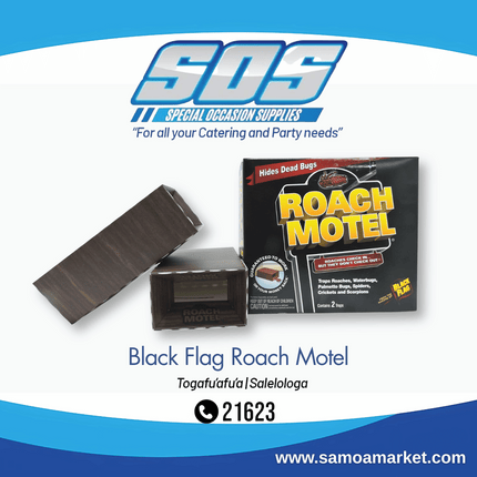 Black Flag Roach Motel 2PACK "Pick Up From S.O.S LTD, Togafuafua"