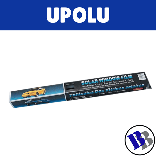 Tint Black Solar Film Range STD - 300cm x 50cm (50% Light) - "PICKUP FROM BLUEBIRD LUMBER & HARDWARE"