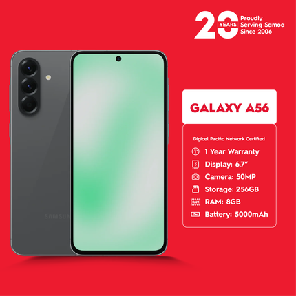 Galaxy A56 "PICK UP FROM DIGICEL SAMOA"