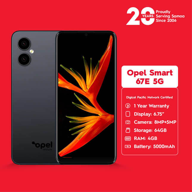 OPEL Smart 67e "PICK UP FROM DIGICEL SAMOA"