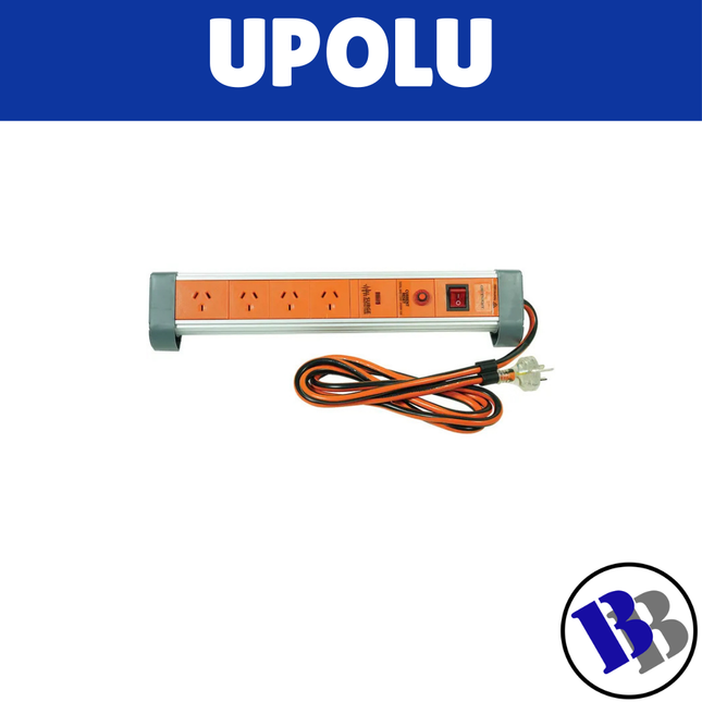 Force Powerboard 4 Outlet Surge W/Overload Protection Standard #5316 - "PICK UP AT BLUEBIRD LUMBER  HARDWARE UPOLU ONLY"