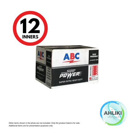 ABC Sz.D Battery 12inners x 2Dz [EACH] - 710071 [NOT AVAIL AT SALELOLOGA] "PICKUP FROM AH LIKI WHOLESALE"