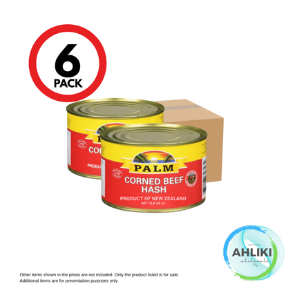Palm Corned Beef 6PACK x 16oz (425g 1Lb) [NOT AVAIL AT SALELOLOGA] "PICKUP FROM AH LIKI WHOLESALE ONLY"