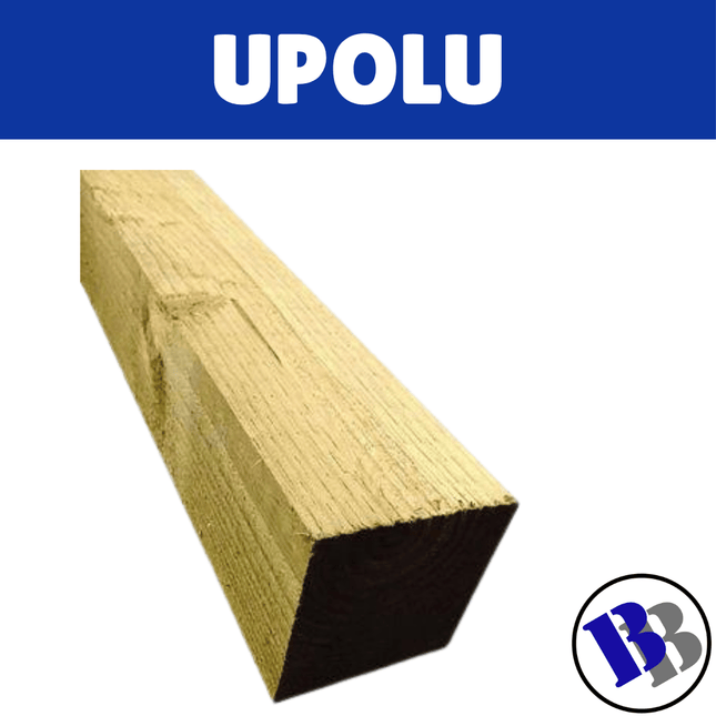 Timber 100mmx100mmx4.8m [4x4x16] Rough H4 - "PICKUP FROM BLUEBIRD LUMBER & HARDWARE UPOLU ONLY"