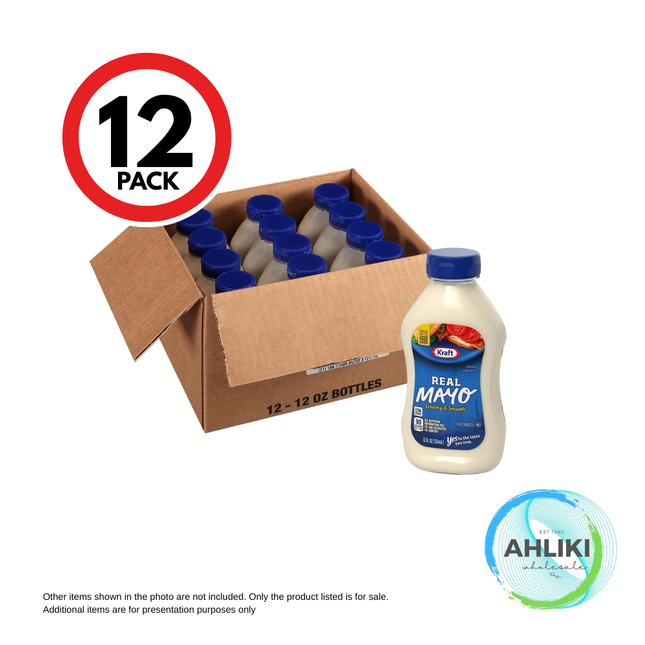 Kraft Mayonaise 12PACK x 12oz [SOLD OUT] "PICKUP FROM AH LIKI WHOLESALE"