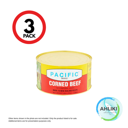 Pacific Corned Beef 1.36kg 3PACK (AF49183) "PICKUP FROM AH LIKI WHOLESALE ONLY"
