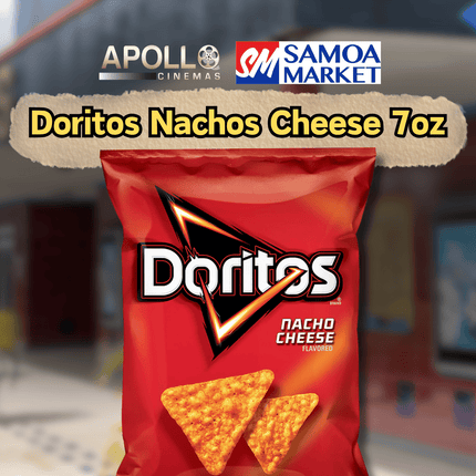 Doritos Nachos Cheese 7oz - "SNACK FROM APOLLO CINEMAS"