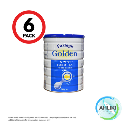 Farley's Golden Infant Formula 900g x 6 Cans "PICKUP FROM AH LIKI WHOLESALE"