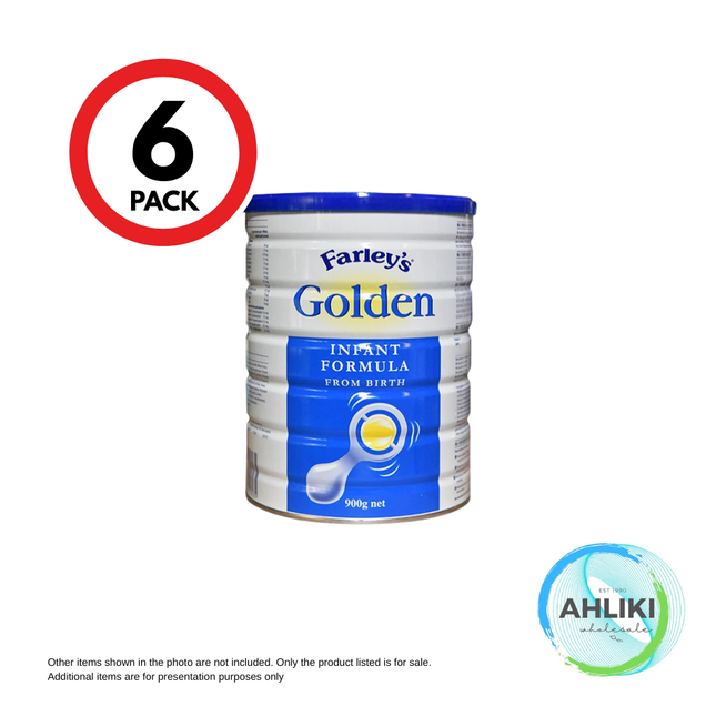 Farley's Golden Infant Formula 900g x 6 Cans "PICKUP FROM AH LIKI WHOLESALE"