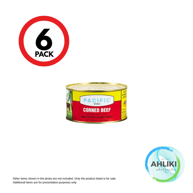 Pacific Corned Beef (340g) 12oz 6PACK [AF492210] [SOLD OUT] "PICKUP FROM AH LIKI WHOLESALE"