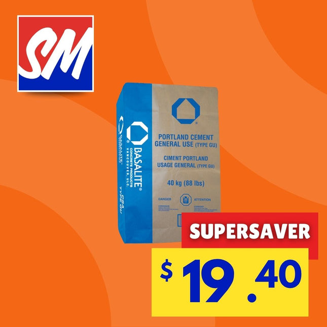 Cement Portland 40kg Smart - "PICKUP FROM BLUEBIRD LUMBER & HARDWARE UPOLU ONLY"