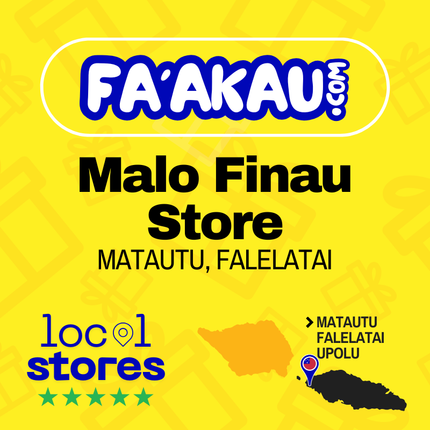 Malo Finau Store - Matautu Falelatai > UPOLU (Not Redeemable for Cash)