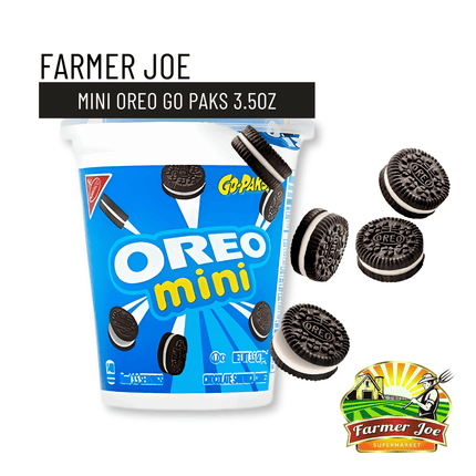MINI Oreo Go Paks 3.5oz "PICKUP FROM FARMER JOE SUPERMARKET VAITELE ONLY"
