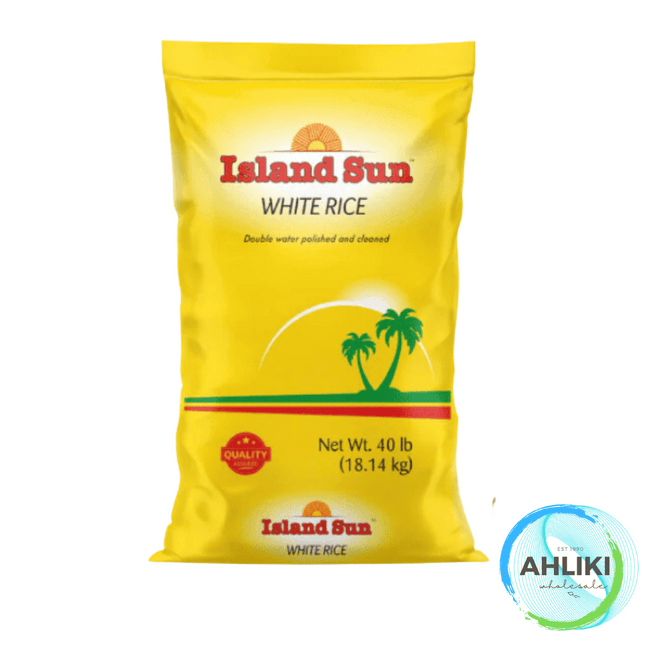 Island Sun Rice 40lb Bag YELLOW "PICKUP FROM AH LIKI WHOLESALE"