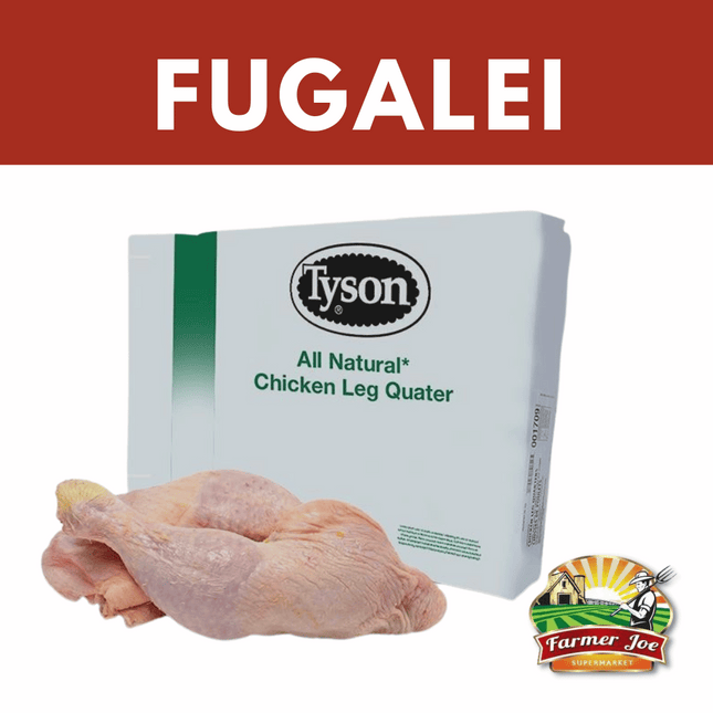Chicken Leg Quarter 33LBS/15KG [LIMIT - 5 BOXES PER PERSON]  "PICKUP FROM FARMER JOE SUPERMARKET FUGALEI ONLY"