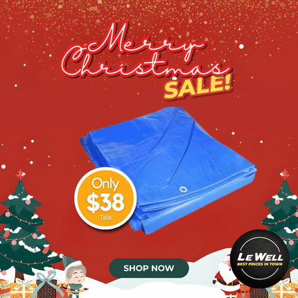 Sunpac Tarpauline 12 x 16ft (PICK UP FROM LE WELL COMPANY SAVALALO ONLY)