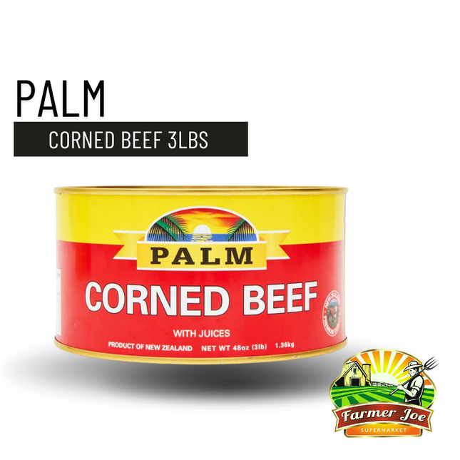 PALM Corned Beef 3Lbs "PICKUP FROM FARMER JOE SUPERMARKET UPOLU ONLY"