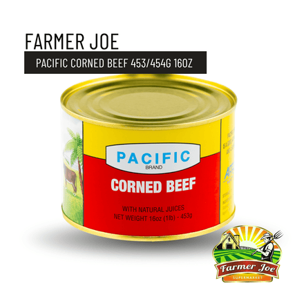 Pacific Corned Beef 453/454g 16oz "PICKUP FROM FARMER JOE SUPERMARKET VAITELE ONLY"