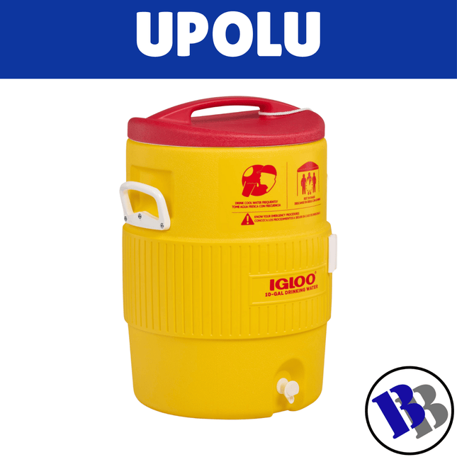 Igloo Cooler 10 Gallon (37.9L) Industial - "PICK UP AT BLUEBIRD LUMBER  HARDWARE UPOLU ONLY"