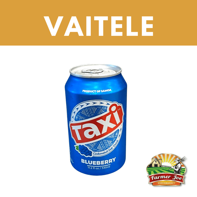 Taxi Can Assorted 330ml  "PICKUP FROM FARMER JOE SUPERMARKET VAITELE ONLY"