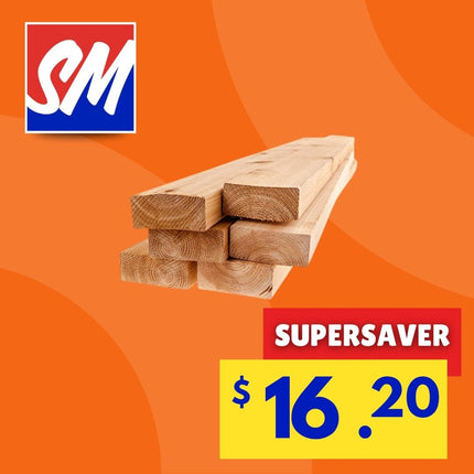 Timber 25mmx50mmx5.4m [1x2x18] H3 - "PICKUP FROM BLUEBIRD LUMBER & HARDWARE UPOLU ONLY"