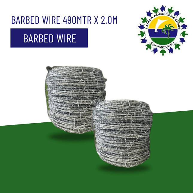 Barbed Wire 490mtr x 2.0m