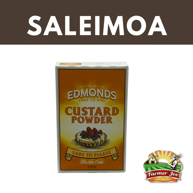 Edmond custard Powder 300g "PICKUP FROM FARMER JOE SUPERMARKET SALEIMOA ONLY"