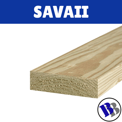 Timber 50mmx100mmx6m [2x4x20] H3 - "PICKUP FROM BLUEBIRD LUMBER & HARDWARE SAVAII ONLY"