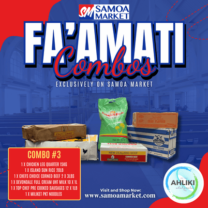 Faamati Combo #3 - "PICKUP FROM AH LIKI WHOLESALE"