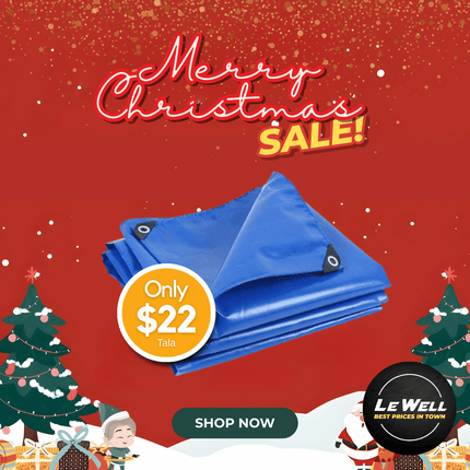 Sunpac Tarpauline 8 x 10ft (PICK UP FROM LE WELL COMPANY SAVALALO ONLY)