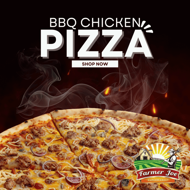 BBQ Chicken Pizza "PICKUP FROM FARMER JOE SUPERMARKET UPOLU ONLY"