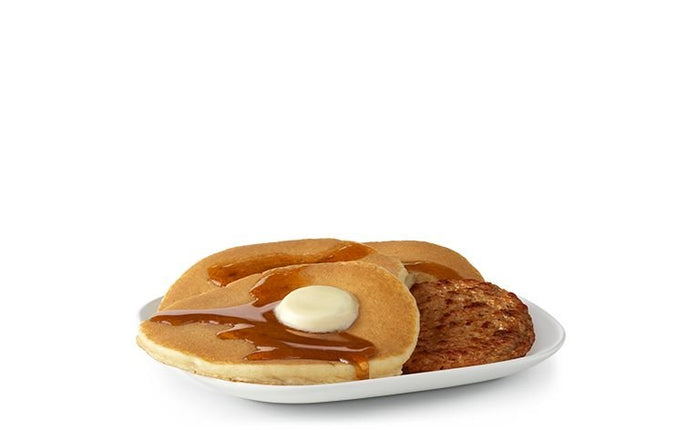 3pc Hotcakes with Sausage (Breakfast Only) - Samoamarket.com