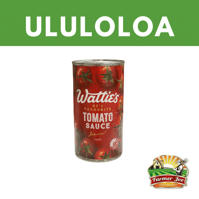 Watties Tomato Sauce Refill 575g "PICKUP FROM FARMER JOE SUPERMARKET ULULOLOA ONLY"