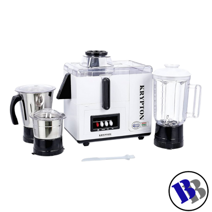 Mixer Grinder 4 in 1 (White) "PICKUP FROM BLUEBIRD LUMBER & HARDWARE"