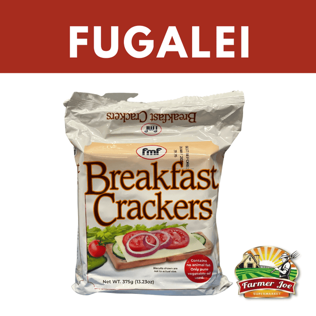 FMF Breakfast Crackers 375g   "PICKUP FROM FARMER JOE SUPERMARKET FUGALEI ONLY"