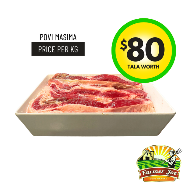 Povi Masima $80 Tala Value - "PICKUP FROM FARMER JOE SUPERMARKET UPOLU ONLY"