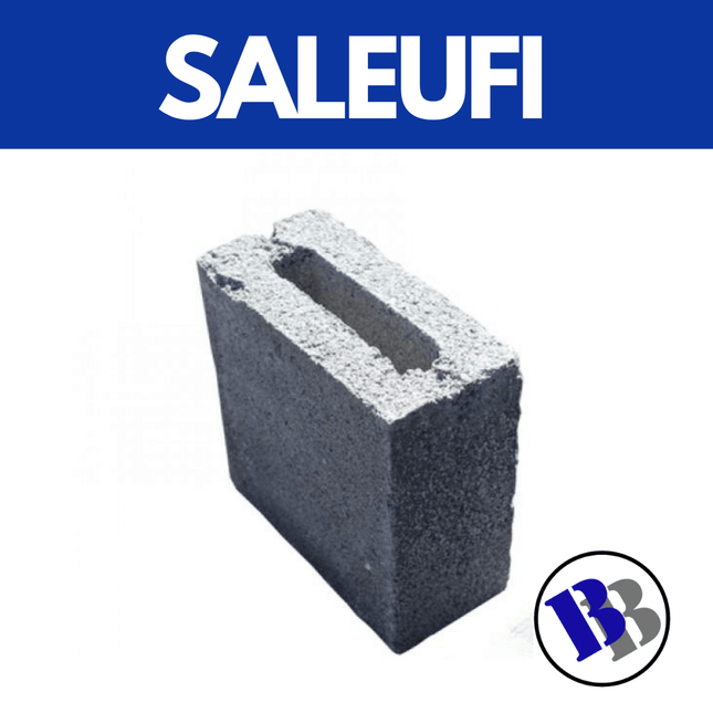 Concrete Block 100mm (4") Corner - HIGH DEMAND, MAY HAVE TO WAIT FOR PRODUCTION - Substitute if sold out  - "PICKUP FROM BLUEBIRD LUMBER SALEUFI"