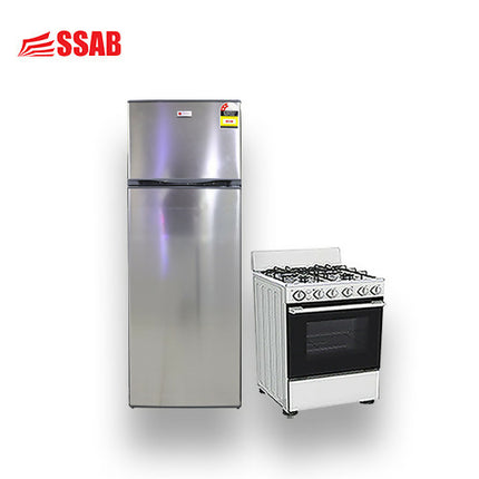 COOLEX STAINLESS STEEL 202L FRIDGE/COOLEX FREESTANDING FULL GAS 4