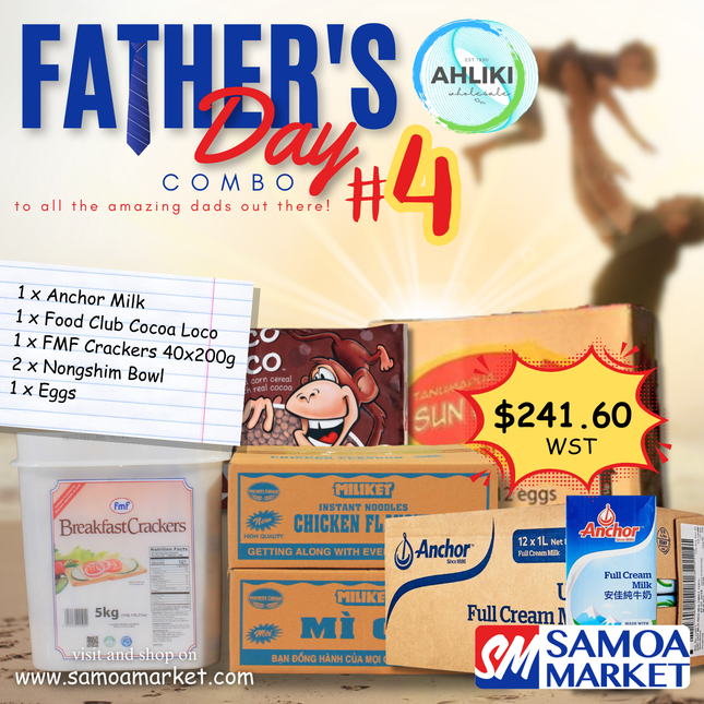 Father's Day Combo #4 "PICKUP FROM AH LIKI WHOLESALE"