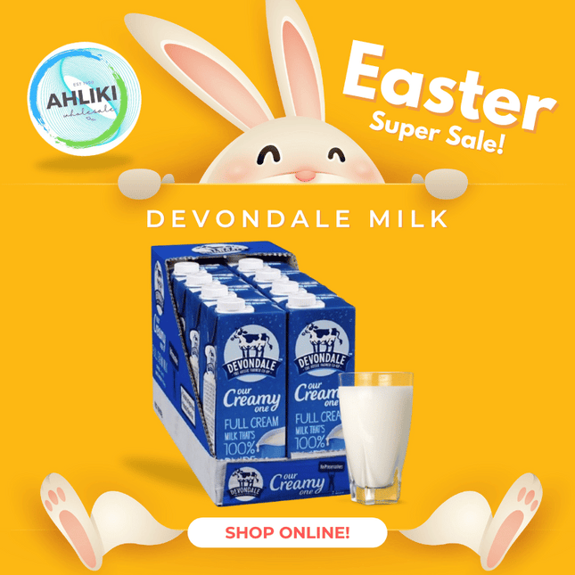 Devondale Full Cream UHT Milk 10x1L [NOT AVAIL AT SALELOLOGA BRANCH] "PICKUP FROM AH LIKI WHOLESALE"